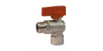 UTILITY TAP, MALE/FEMALE, 1/2" X 1/2", WITH RED HANDLE